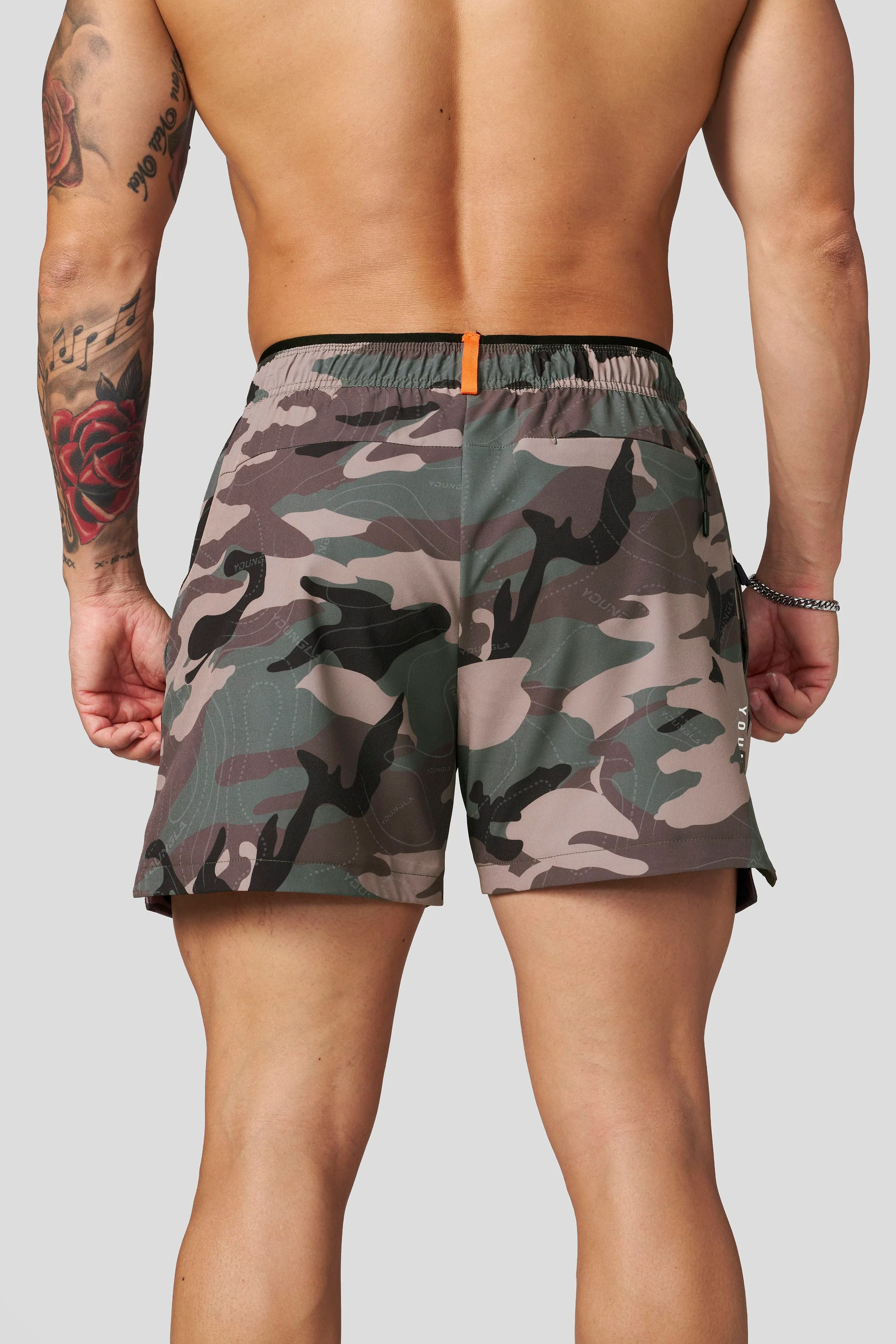 1052 - Reflective Fitness Shorts - Image 5