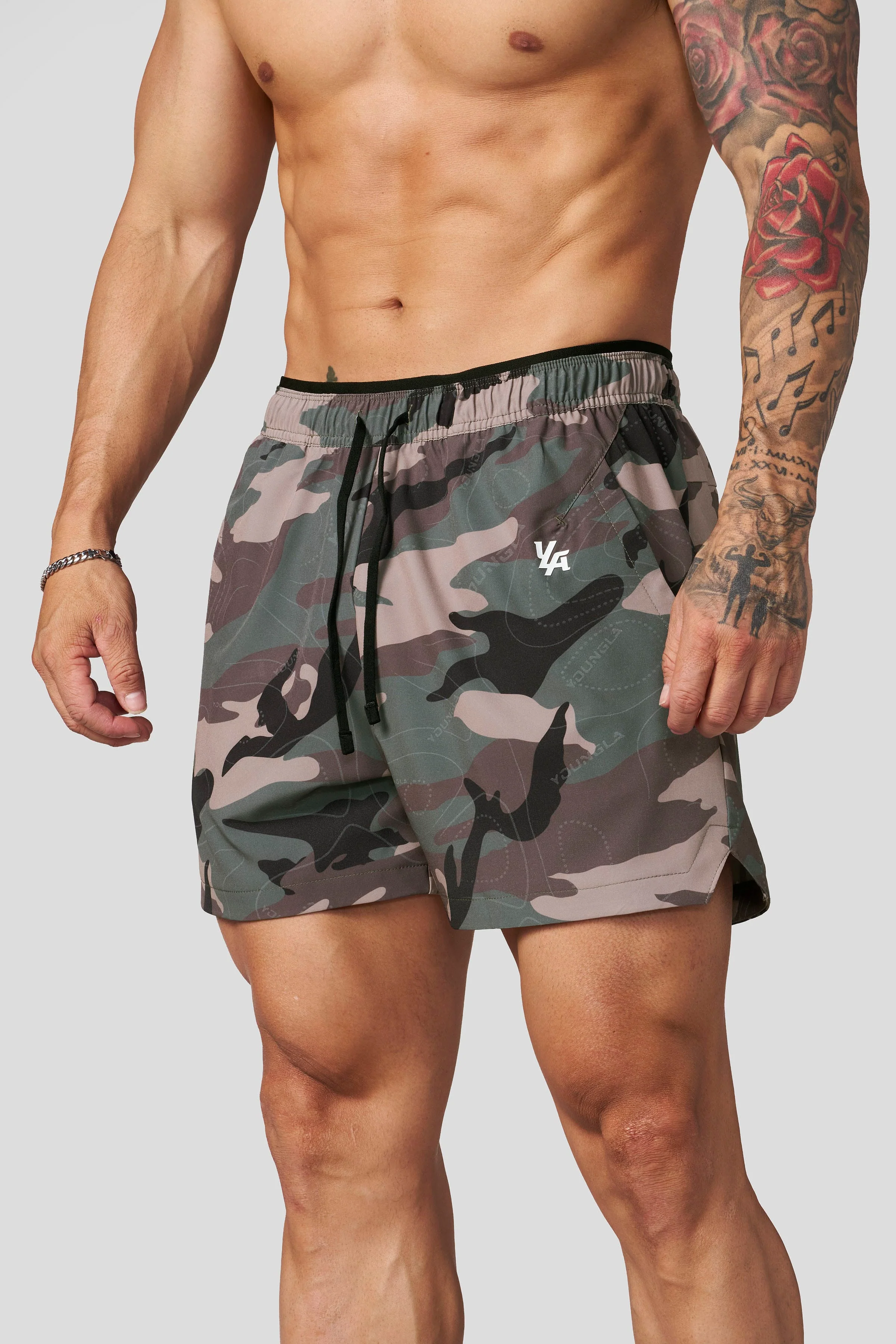 1052 - Reflective Fitness Shorts - Image 6