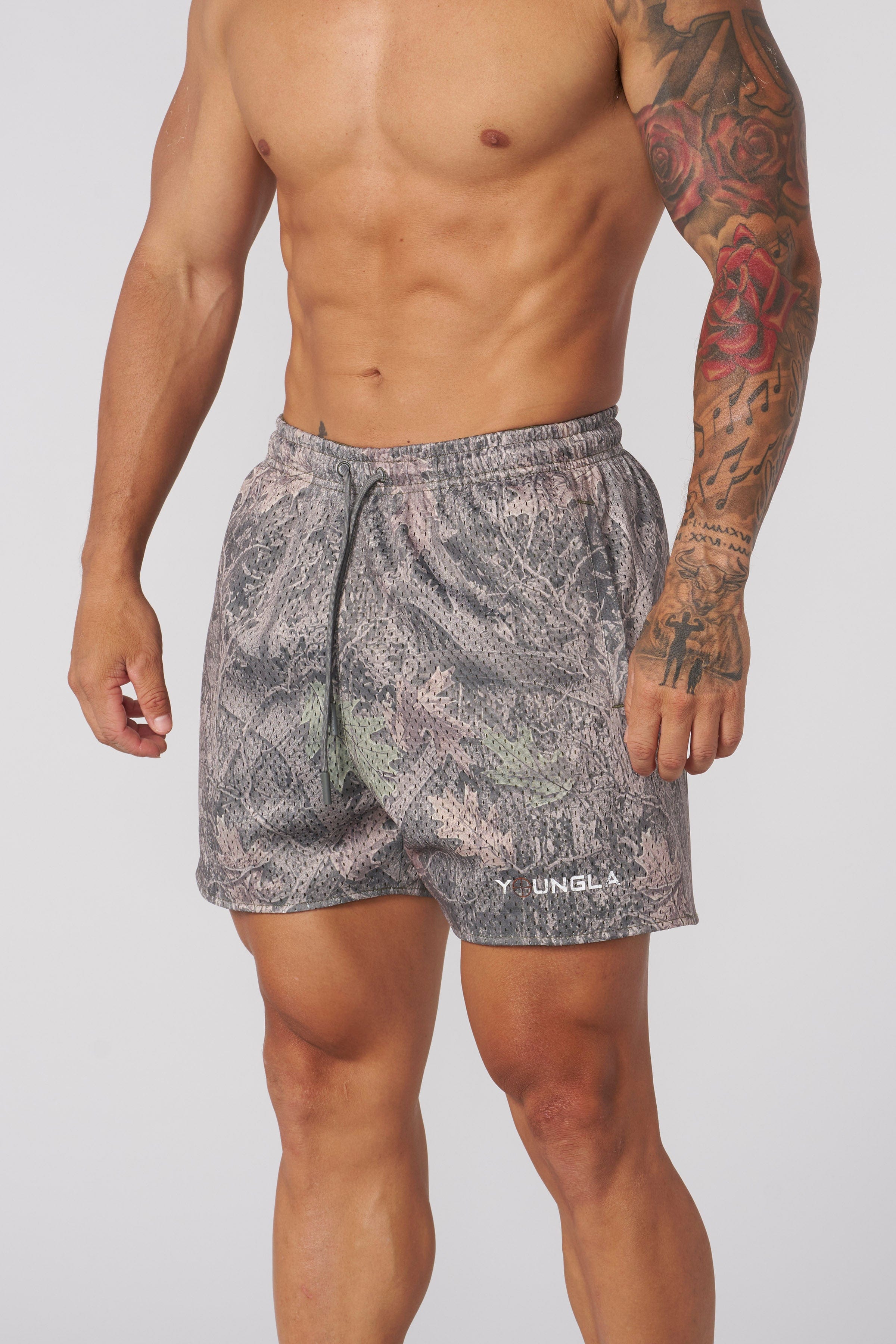 1117 - Tree Camo Mesh Shorts - Image 4