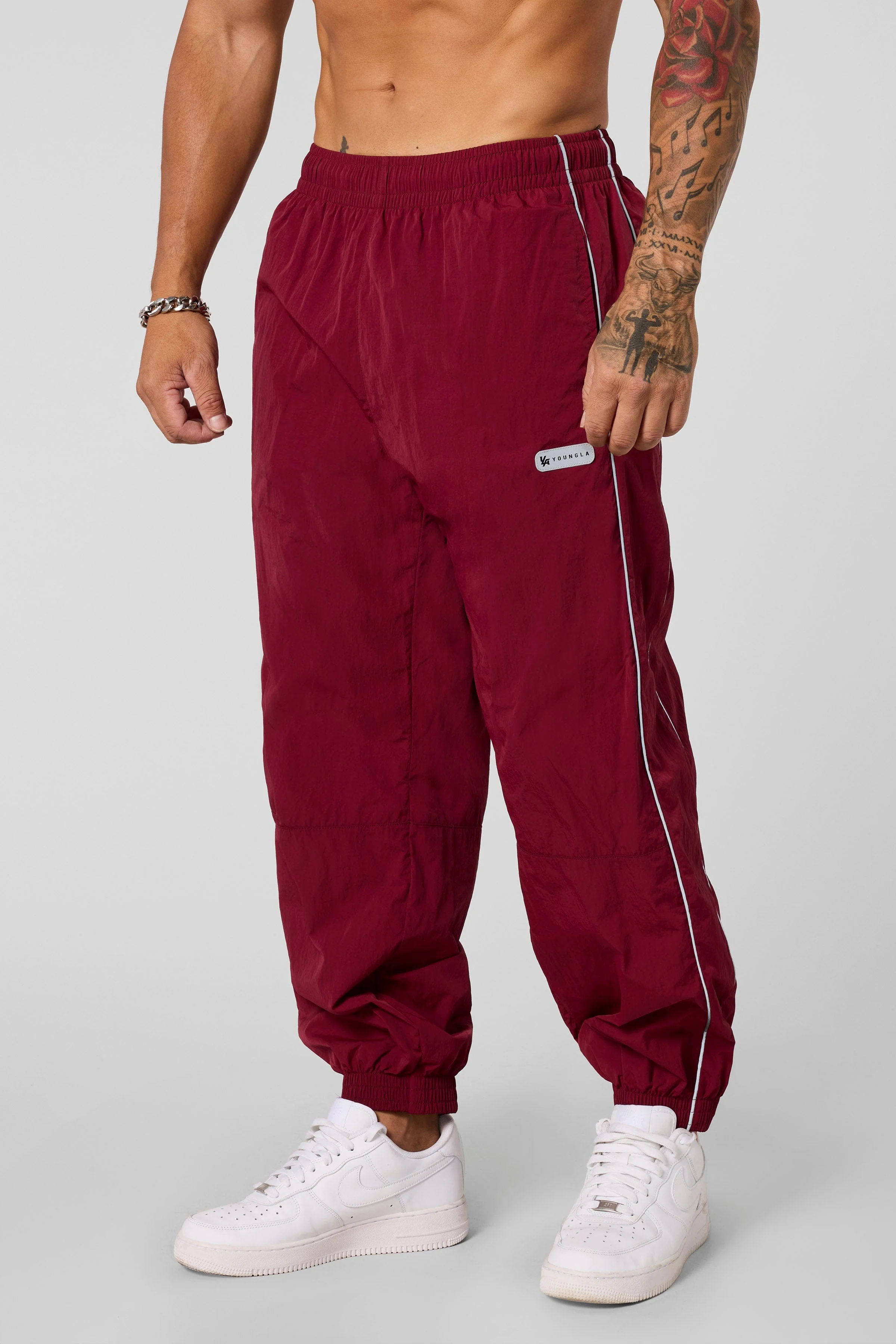 2091 - Retro Cuffed Joggers - Image 6