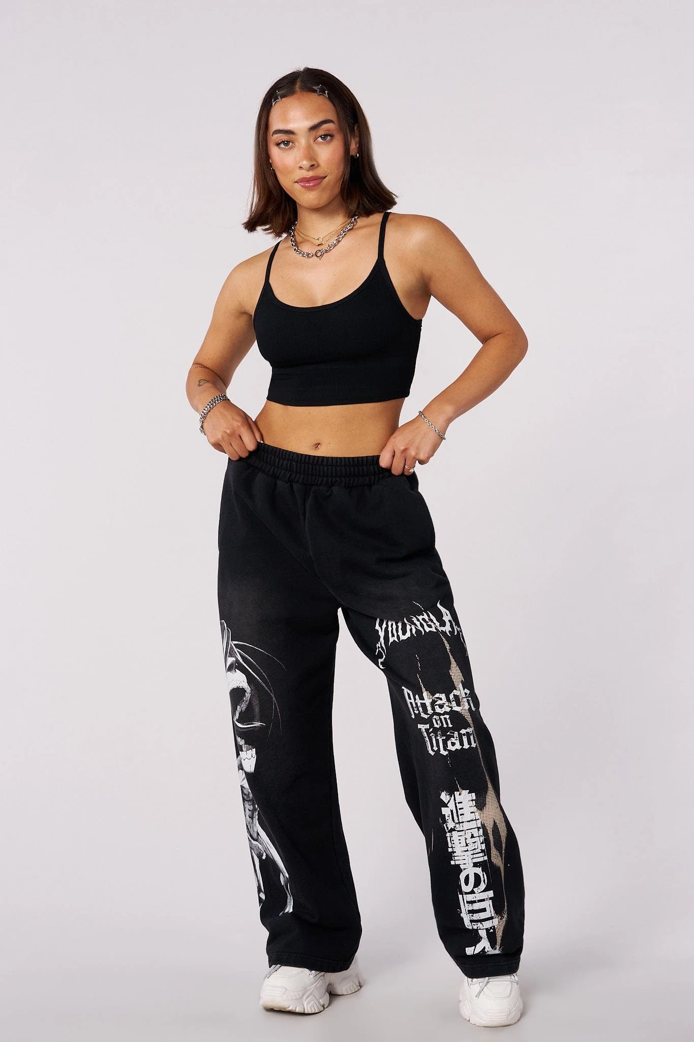 2128 - AOT©  x YLA Baggy Joggers - Image 6
