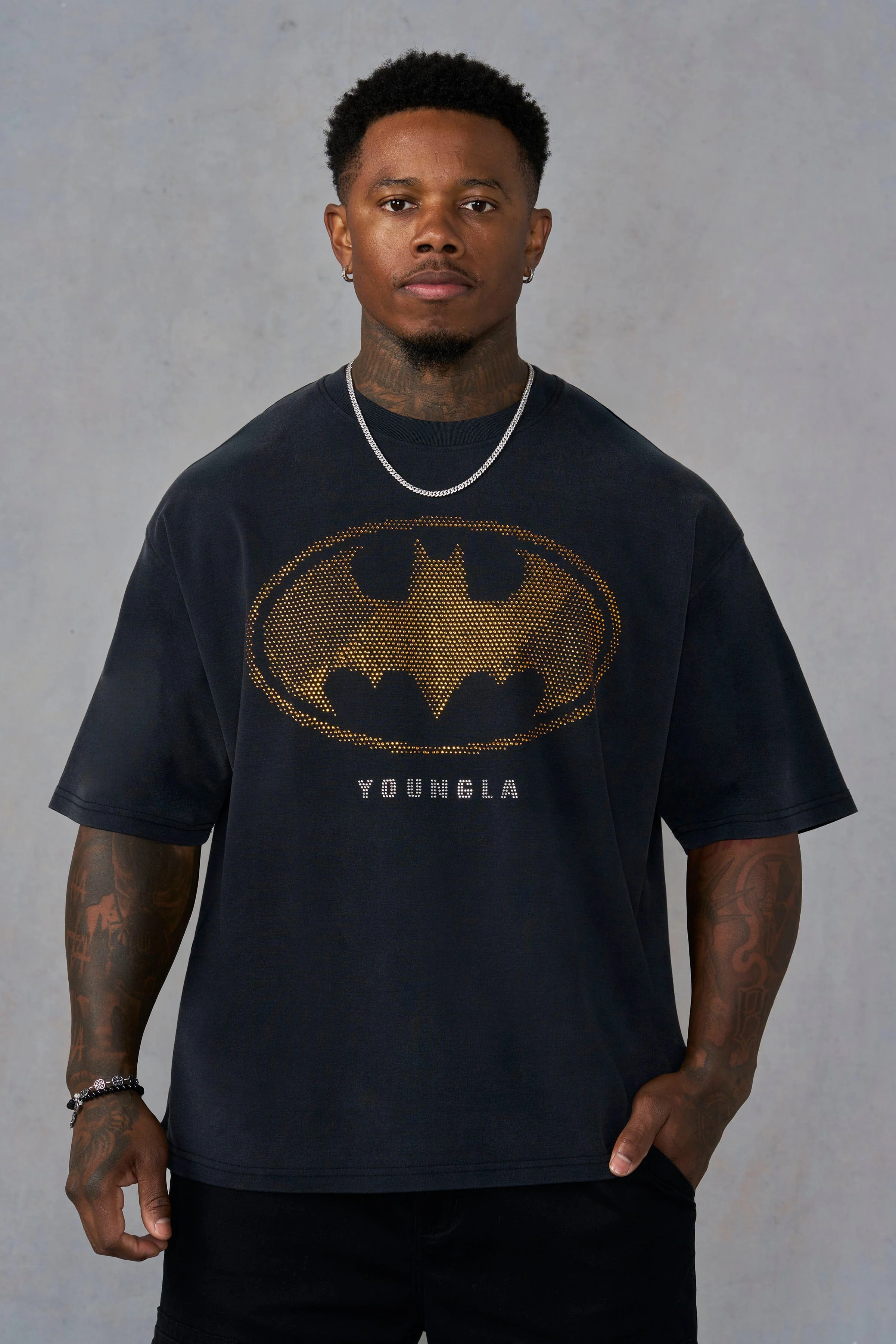 4257 - Batman Rhinestone Tees - Image 6