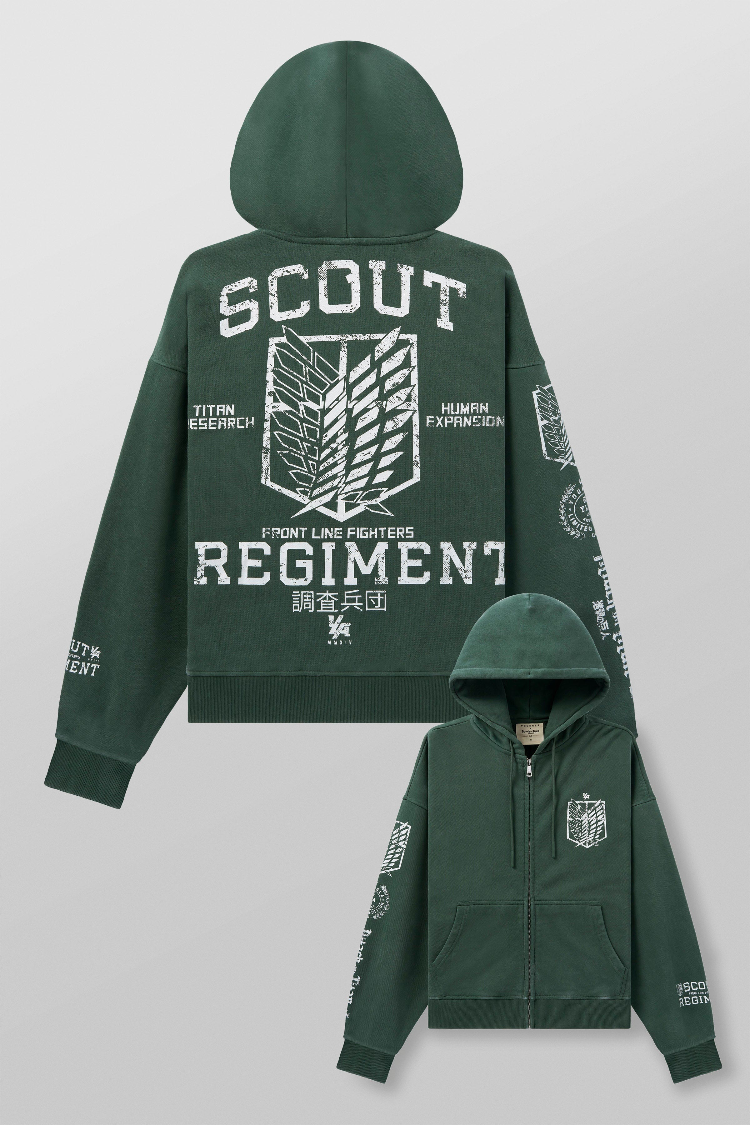 5138 - AOT© x YLA Zip-Up Hoodies - Image 8