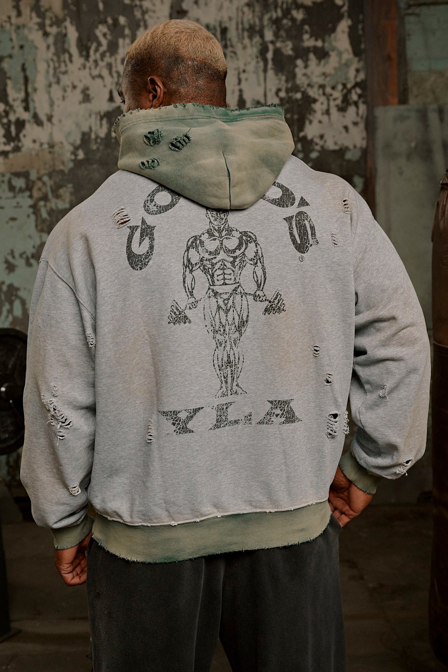 5168 - Gold's Iron Legacy Distress Hoodies - June 16th - Image 2
