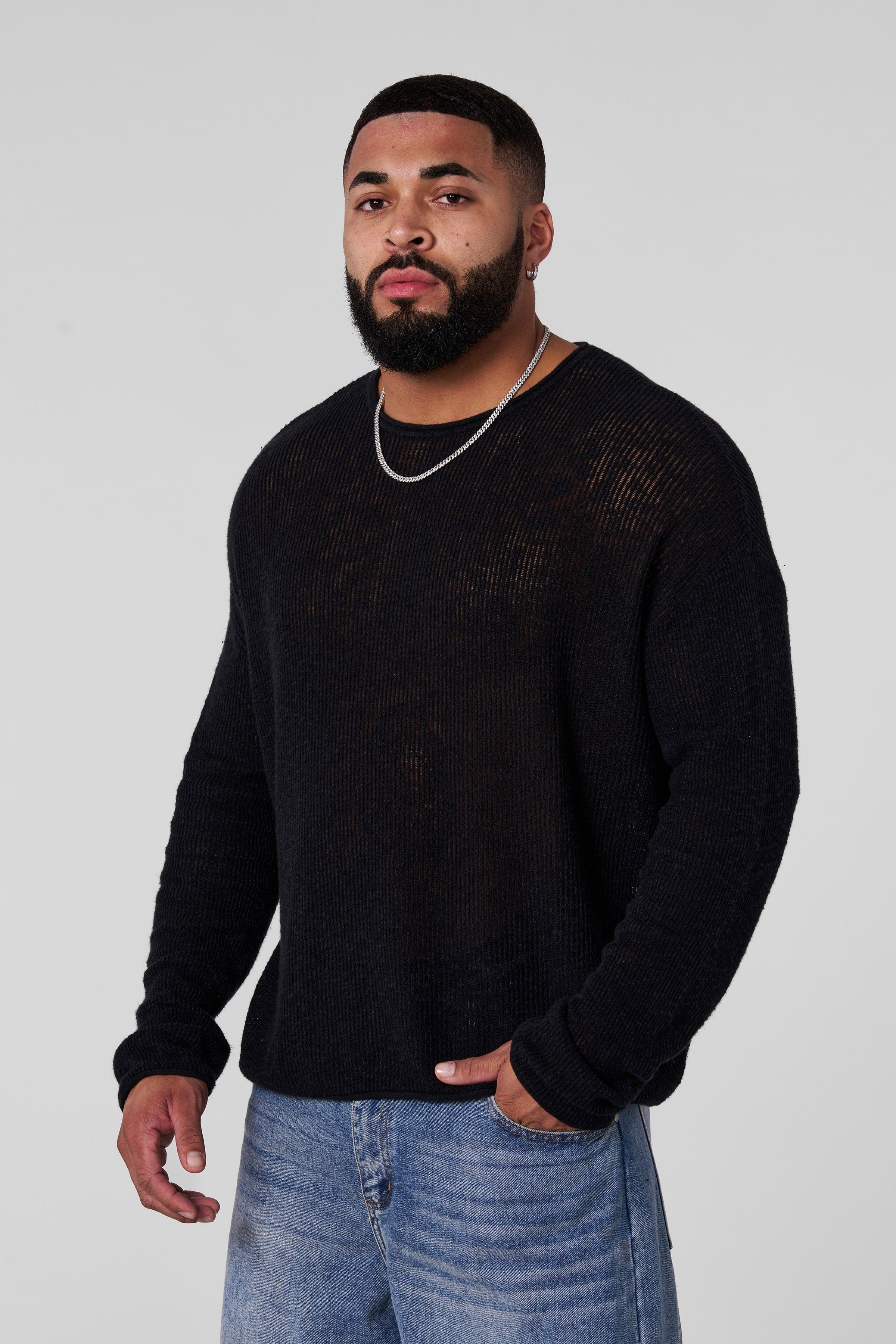 8015 - After Dark Crochet Longsleeve - Image 6