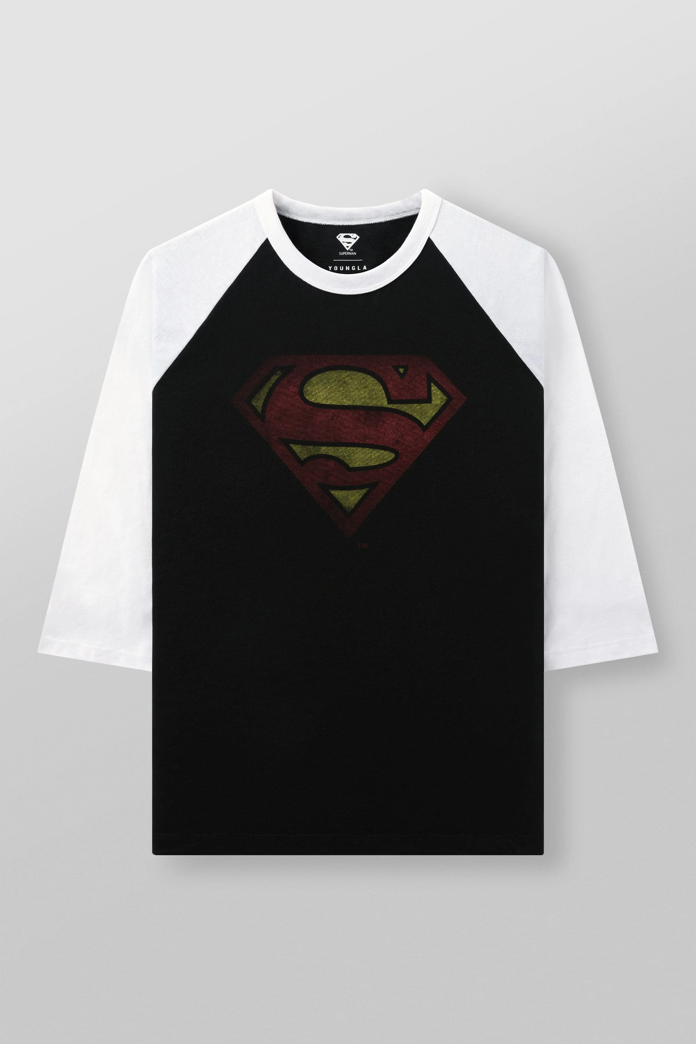8072 - Superman 3/4 Raglan Shirts - Image 8