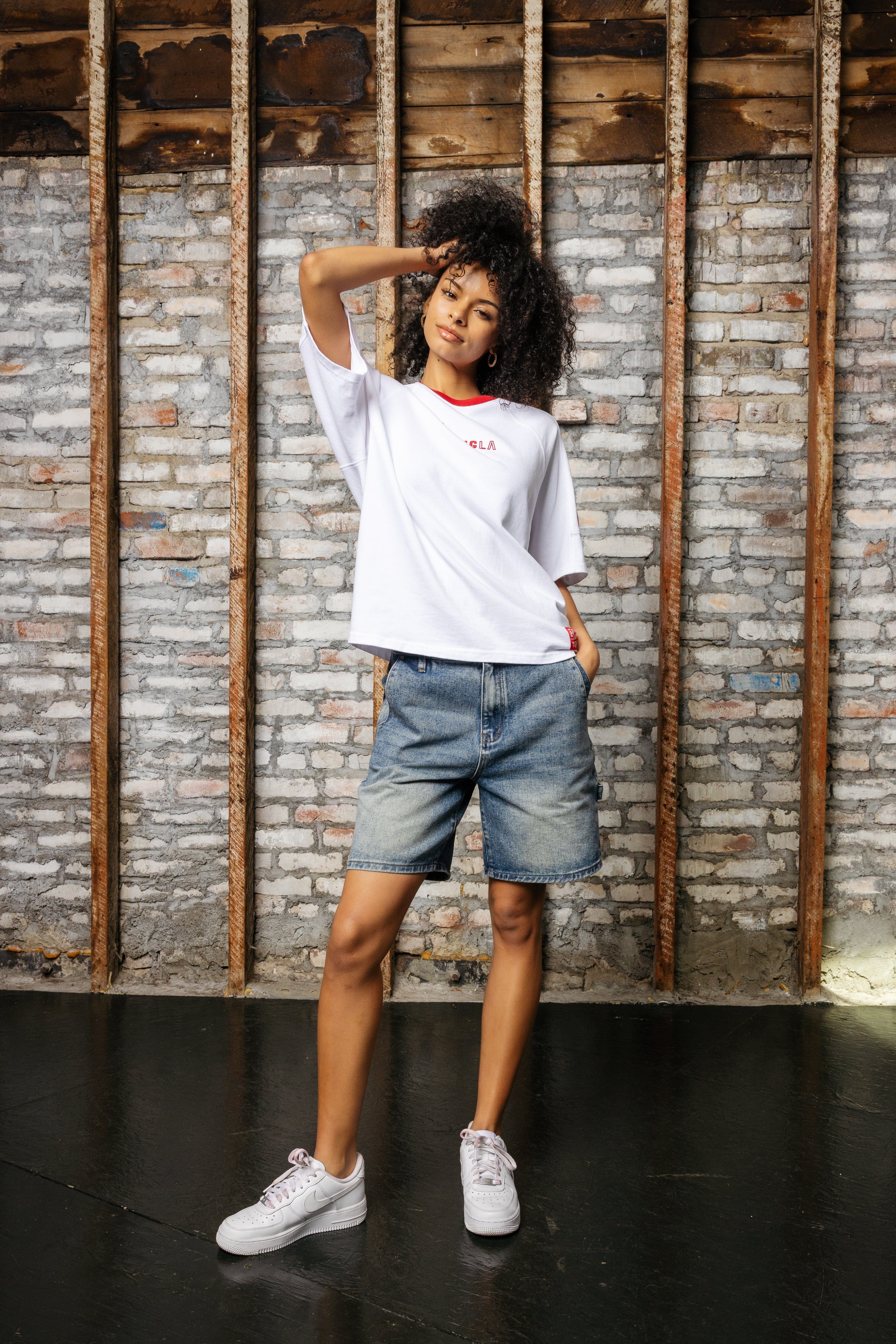 W167 Carpenter Denim Shorts - Image 4