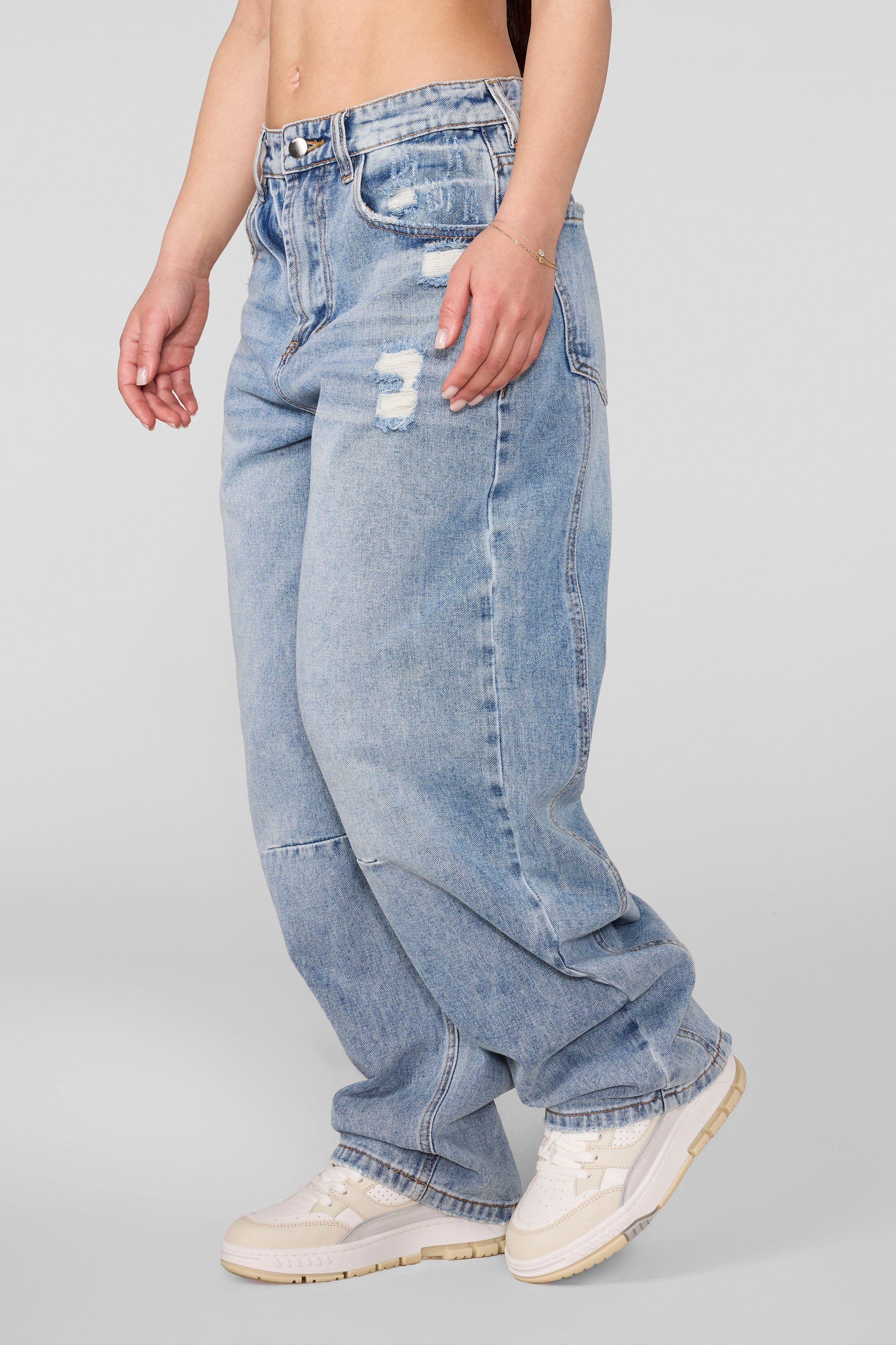 W2182 - Studio Edit Barrel Jeans - Image 4
