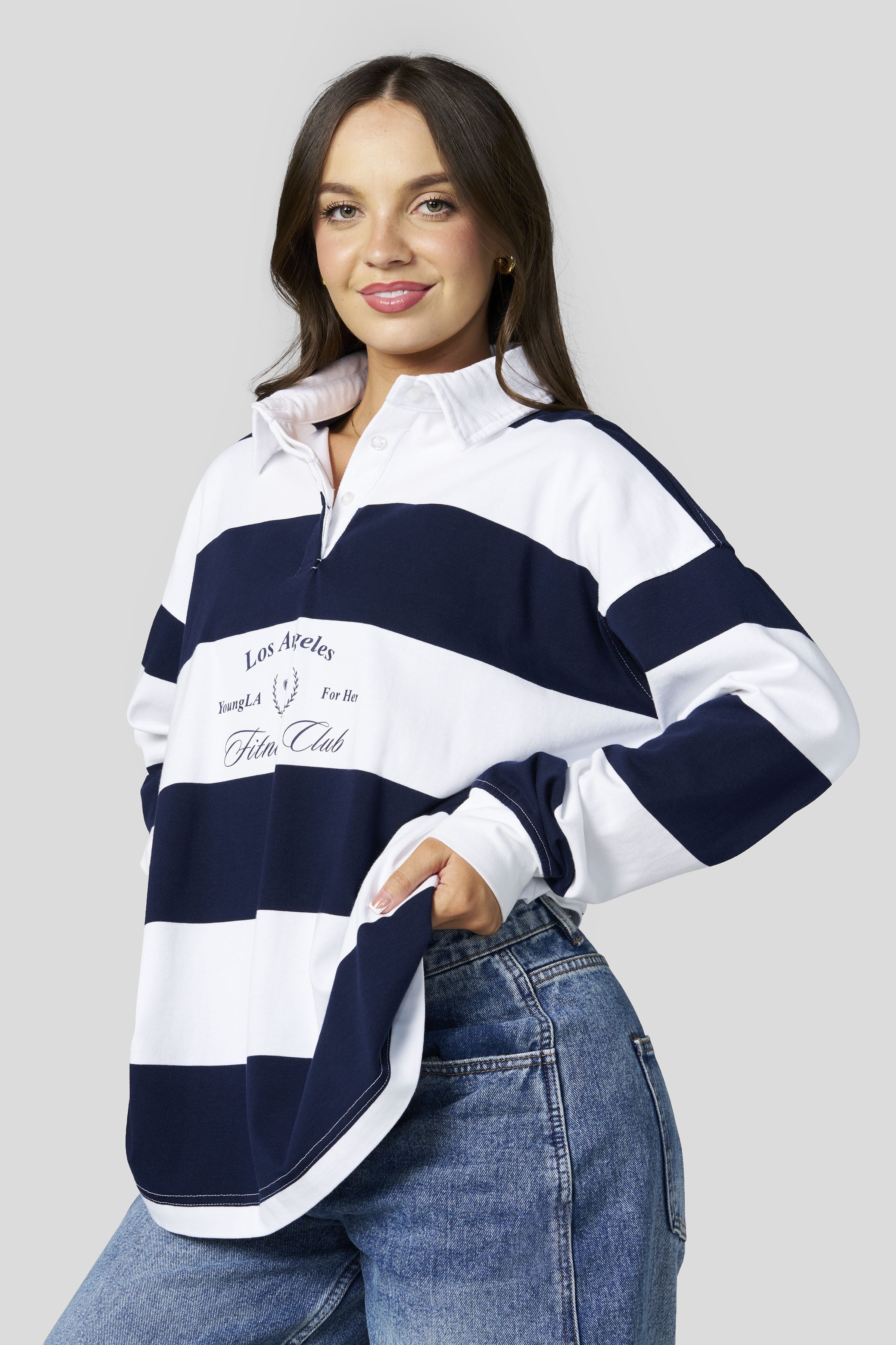 W4333 - Academy Long Sleeve Tee - Image 6